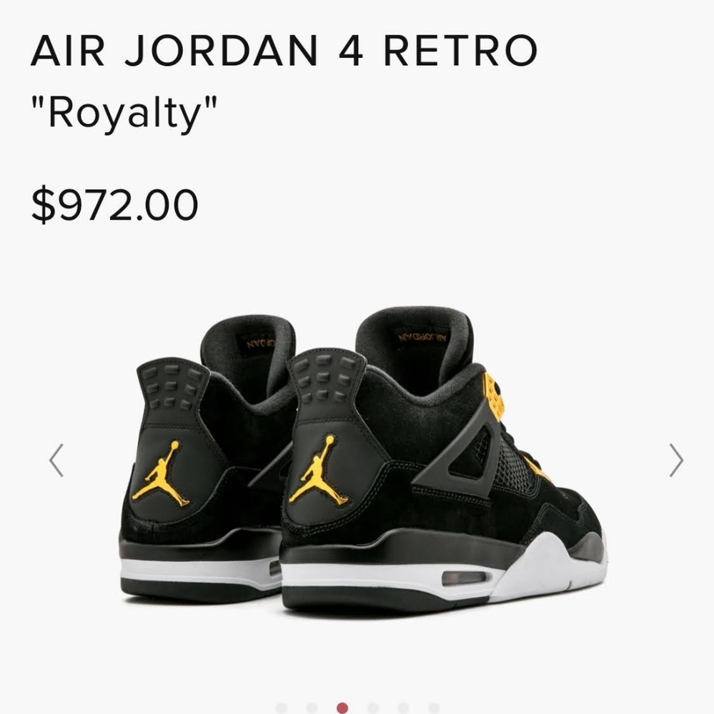 Air Jordan 4 Retro ROYALTY 🌟